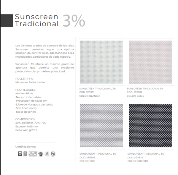 Cortinas Sunscreen - Imagen 15